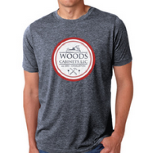 Branding, Tshirt: Woods Cabinets