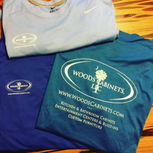 Branding, T-Shirts: Woods Cabinets